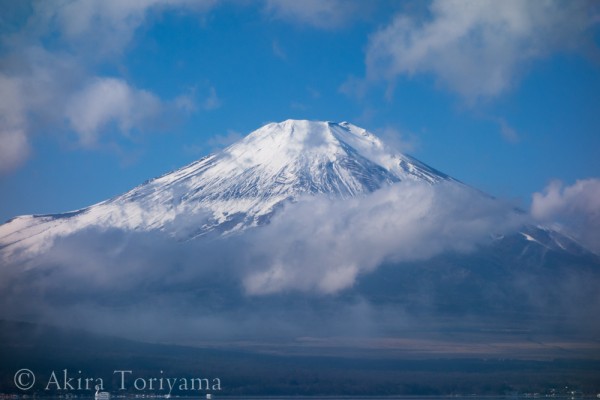 山中湖からの富士山1